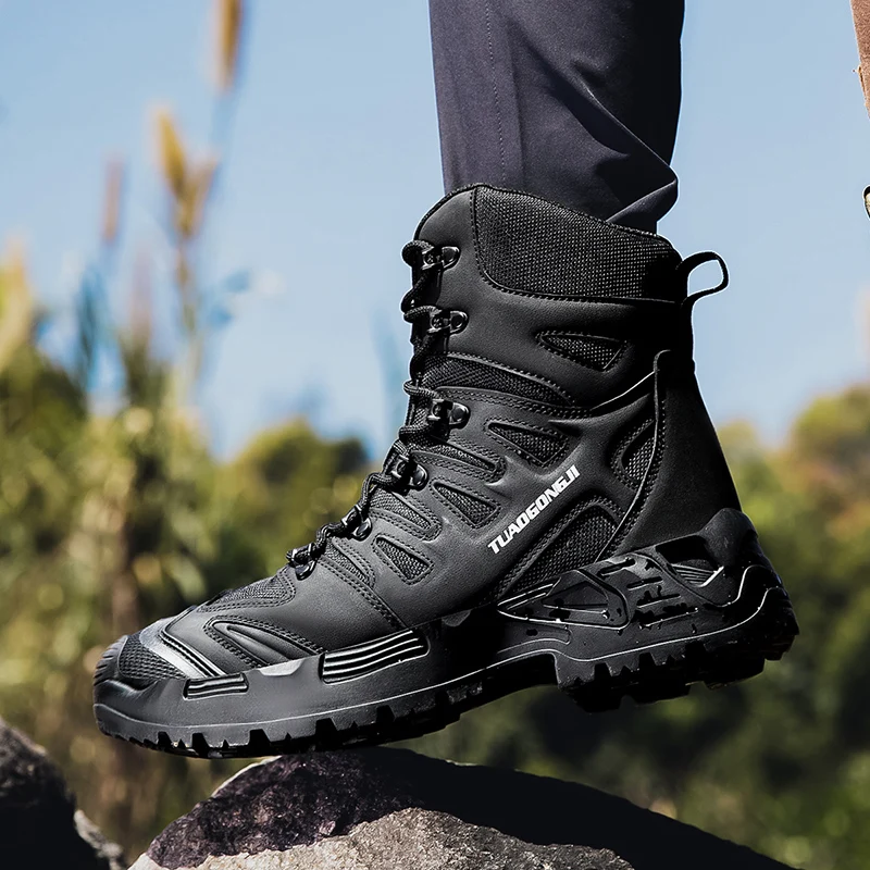 Erkek Açık Yürüyüş Taktik Bot  - Suede Ankle Boot incelemesi ve fiyatı
