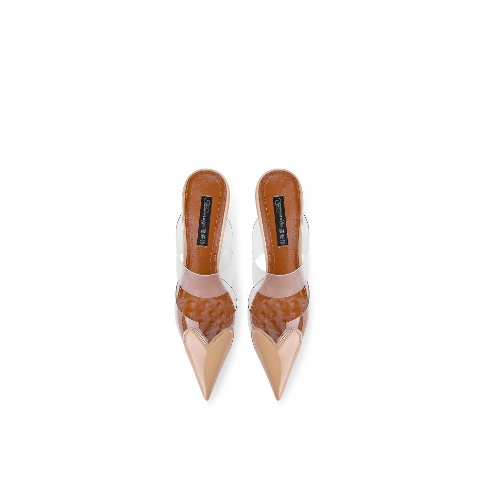 2026 Yeni Siyah Sivri Burun Yü - Clear Strap Heel incelemesi ve fiyatı