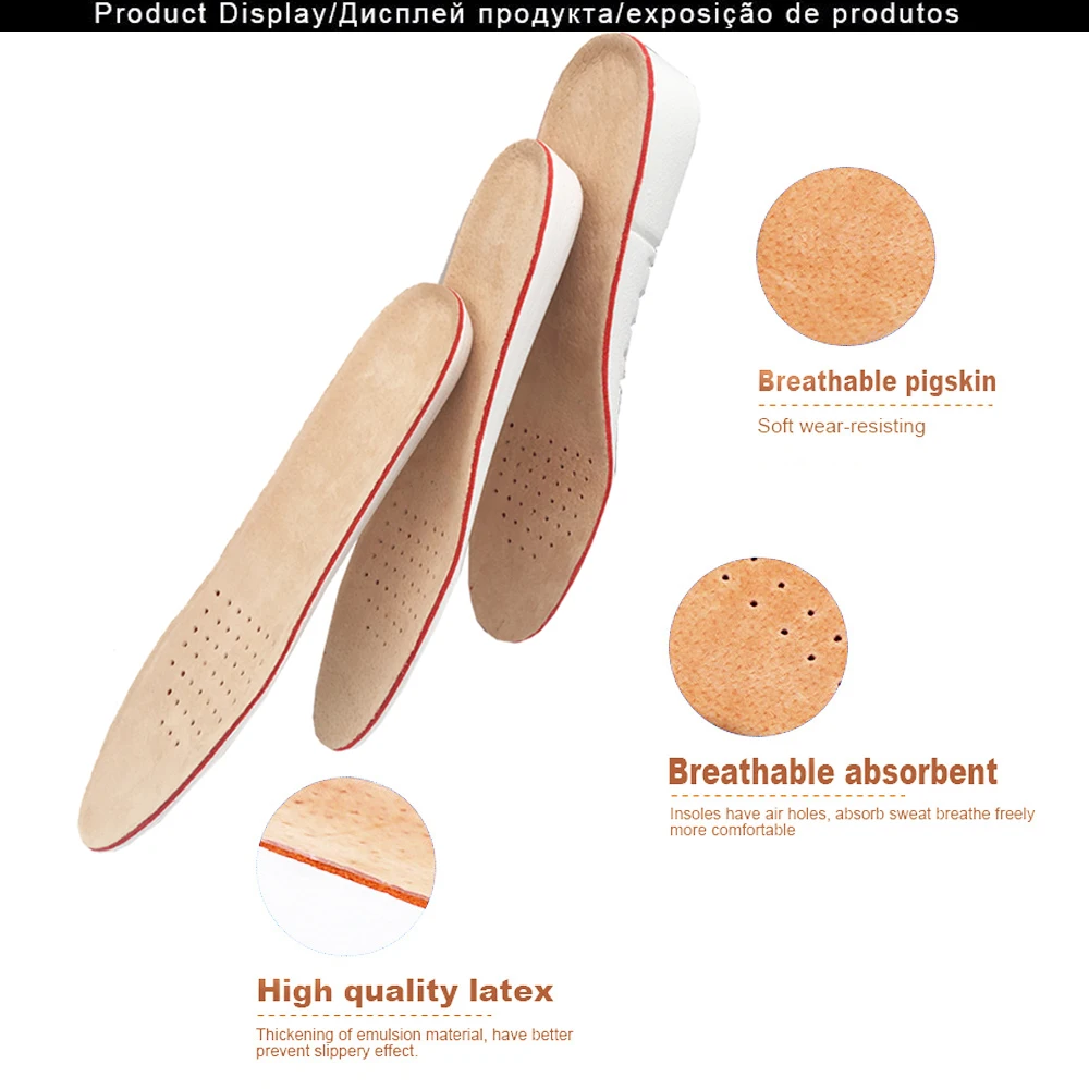 1 çift Yükseklik Artış Astarı  - Women'S Shoes With Arch Support incelemesi ve fiyatı