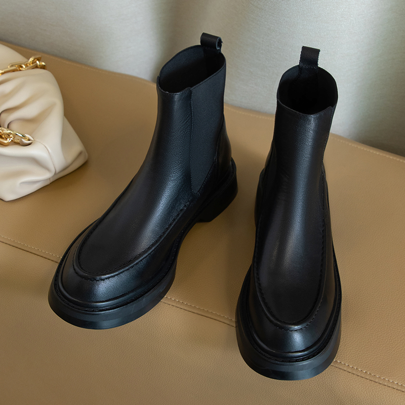 Sıcak hakiki deri kadın botlar - Women'S Shoes Chelsea incelemesi ve fiyatı