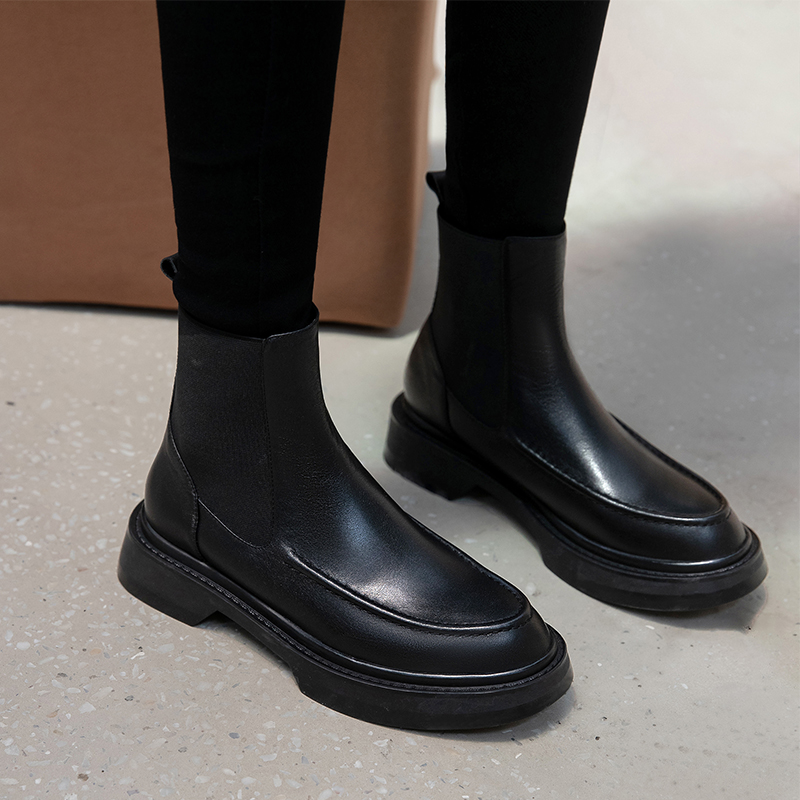 Sıcak hakiki deri kadın botlar - Women'S Shoes Chelsea incelemesi ve fiyatı