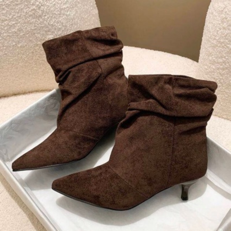Kahverengi Retro Zarif Tasarım - Women'S Shoes Chelsea incelemesi ve fiyatı