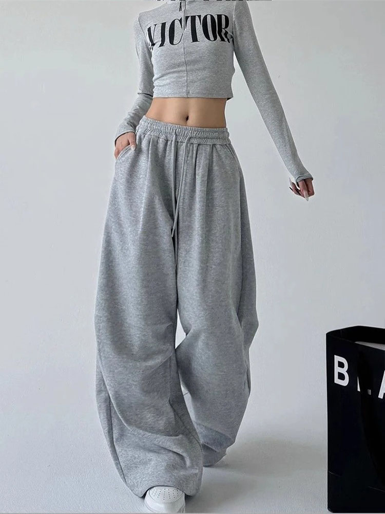 Y2K Harajuku Geniş Bacak Eşofm - Women Shoes Joggers incelemesi ve fiyatı