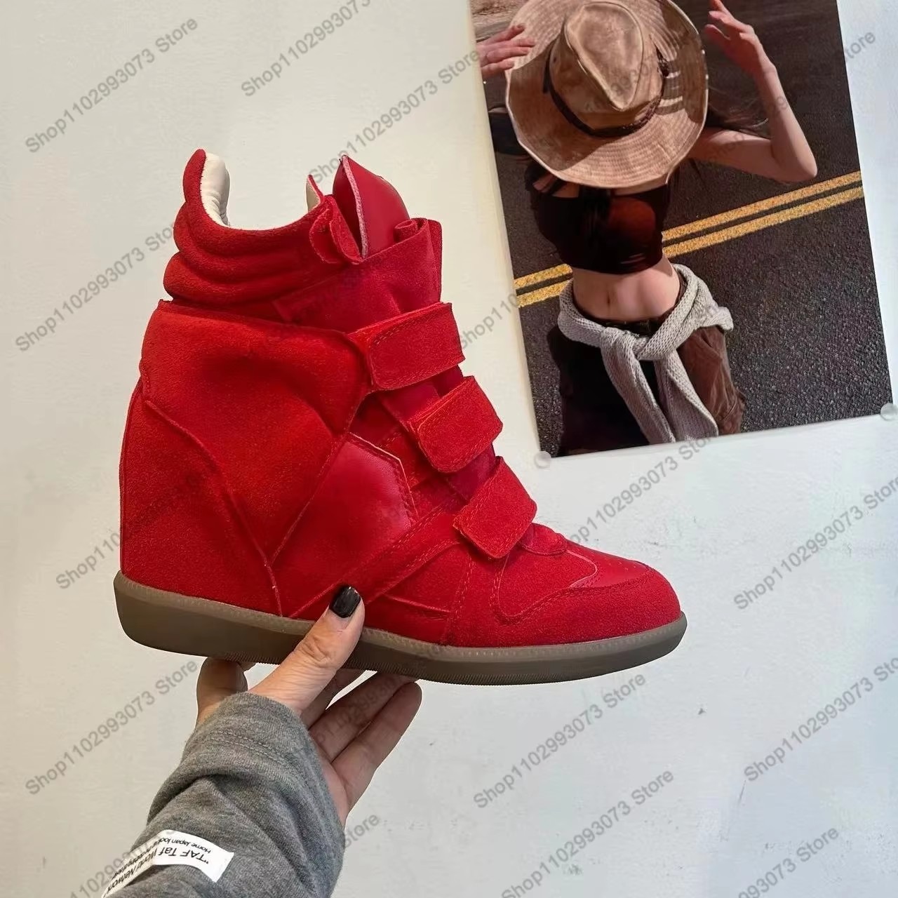 Kadın Gizli Dolgu Topuklu Yüks - Suede Ankle Boot incelemesi ve fiyatı