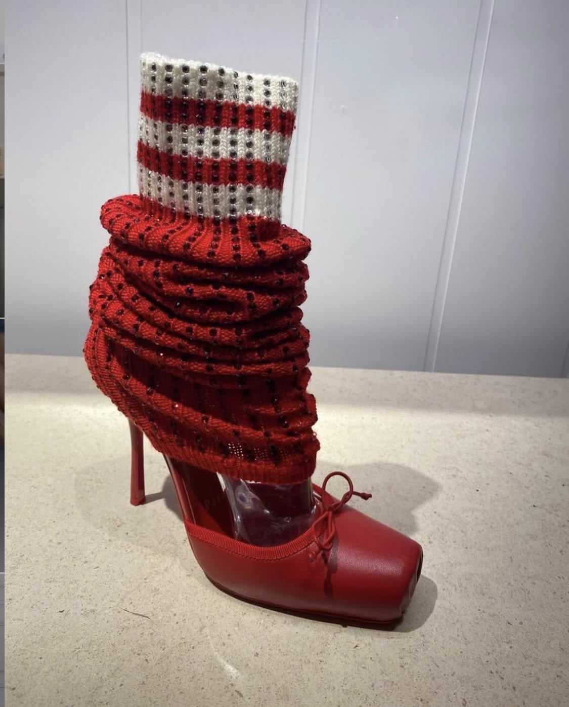 Butterfly-Kont Kare Burunlu Di - Knee High Boots Women incelemesi ve fiyatı